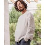 tシャツ mlt5458-サーマル裾スピンドルロングスリーブカットソー メンズ