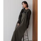 ショッピングラップ ワンピース ラップアクセントボタンワンピース