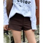 パンツ Chiina /Y2Kスリムフィットショートパンツ レディース