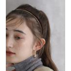 La Totalite ベロア×メタルラインカチューシャ