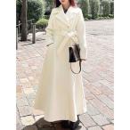 コート アウター Aラインフレアコート レディース