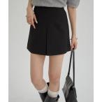 ショッピングアイロン スカート 「限定価格/２サイズ展開」スリットミニスカパン