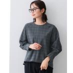 ショッピングDays ブラウス シャツ 「あったか裏起毛」袖ゴールドボタンプルオーバーブラウス（しわになりにくい・ストレッチ）「大きいサイズ有」 レディース