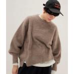 ニット セーター yak fox crewneck pullover(ヤクフォックスクルーネックプルオーバー) レディース