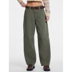  брюки из твила GUESS JEANS Barrel брюки-чинос женский 