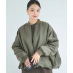 ブルゾン アウター ウォッシャブル 　バルーンブルゾン レディース