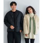 ブルゾン アウター キルティングリバーシブルボアブルゾン メンズ レディース