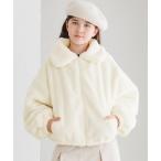 ブルゾン アウター キッズ フェイクファージップブルゾン キッズ 子供服 女の子