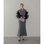 ショッピング成人式 ドレス 「LEJA」ボリュームチュールスリーブベストセットアップドレス2点セット 美脚効果結婚式 パーティードレス 成人式 二次会 同窓会 お呼ばれ