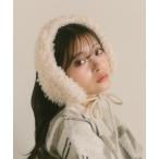 耳当て イヤーマフ プードルファーイヤーマフ レディース