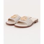 ショッピングシグネチャー サンダル HANNAH スライド サンダル - MKシグネチャー レディース