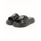 サンダル ROMEY プラットフォーム スライド サンダル レディース