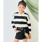 パーカー  ショート ボーダー ニッ