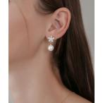 ショッピング成人式 ピアス 「LEJA」フラワービジューパールピアス結婚式 パーティー 成人式 二次会 同窓会 お呼ばれ オケージョン 20代 30代 レディース