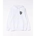 パーカー 裏起毛スマイルプルパーカー メンズ レディース