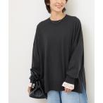 ニット セーター 「一部WEB限定追加2」BiellaYarnワイドクルーネックプルオーバー レディース