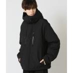 ダウンジャケット ダウン 耐水圧10，000ｍｍ 全天候対応 切り替えファイバーダウンフードジャケット メンズ レディース