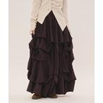 スカート tuck design volume skirt / タックデザインボリュームスカート