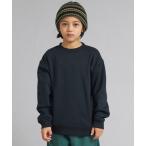 ショッピング裏起毛 トレーナー  裏起毛 シンプル オーバーサイズ トレーナー「PAIRMANON STREET」 キッズ 子供服 男の子 女の子