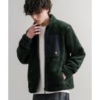 ブルゾン アウター LOGOS ロゴス 裏地付きシャギーボアフリースブルゾン/ワンポイントロゴ入りボアジャケット メンズ レディース