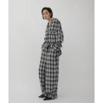 オールインワン Setup Style Check Jumpsuit / セットアップスタイルチェックジャンプスーツ レディース