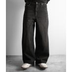 ショッピングストレート ジーンズ 「RUUBON」vintage washed straight denim pants / ヴィンテージ ウォッシュド ストレートデニムパン