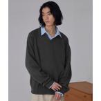 セーター ニット 「LUENNA」Skipper Knit Polo Shirt / スキッパーニットポロシャツ メンズ レディース