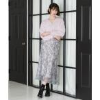 ショッピングレース スカート 2025秋冬新作 刺繍レースマーメイドスカート