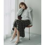 ショッピングティアード スカート 2025秋冬新作 アシメティアードマーメイドスカート