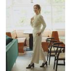 パンツ 2025秋冬新作 ベルト付きタックワイドパンツ レディース