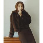 ショッピングドゥ ブルゾン アウター 2025秋冬新作 フェイクファーショートブルゾン レディース