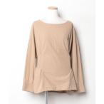 「Uhr」 長袖ブラウス 38 ブラウン