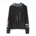 「Hurley 」 ワンポイントジップアップパーカー M ブラック メンズ