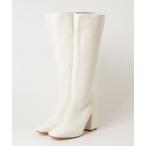 ショッピングロングブーツ 「EIMY ISTOIRE」 ロングブーツ SMALL ホワイト レディース