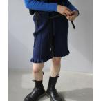 ショッピングハーフパンツ レディース 「SANSeLF」 ハーフパンツ FREE ネイビー レディース