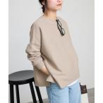 「SLOBE IENA」 長袖ニット - ベージュ レディース