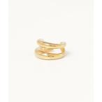 「ete」 イヤーカフ FREE イエローゴールド レディース