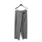 ショッピングスキニー パンツ MIDIUMISOLID ドレープラップパンツ レディース