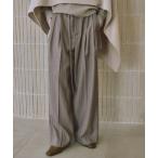 スラックス パンツ TWドロストドカンスラックス レディース