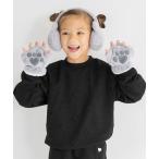  перчатки лапа мех рукавица Kids ребенок мужчина девочка 