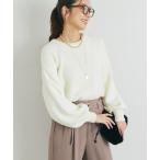 ニット セーター 「デイリーに活躍」ラクーンライクニット レディース