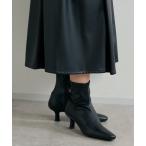 ブーツ 「EVOL(イーボル)」プレーンショートブーツ レディース
