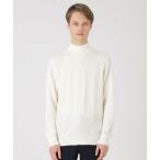 ショッピングタートルネック セーター ニット シャドーチェックタートルネックニット メンズ