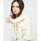 ショッピングスヌード マフラー ストール モヘヤシャギースヌード レディース