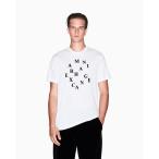 tシャツ 「A|X アルマーニ エクスチェンジ」AXロゴ 半袖クルーネックTシャツ/SLIM メンズ