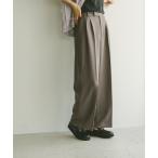 ショッピング秋 パンツ お手入れラクラクセットアップ/ワイドパンツ/587724 レディース
