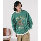 tシャツ ヴィンテージライクアニマルスウェット メンズ