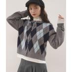 カーディガン 「set item」turtle neck inner ＆ crew neck cardigan / タートルネックインナー＆クルーネッ