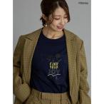 ショッピングミッキー tシャツ 「Disney」ミッキー/配色ロゴロンT レディース