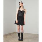 ワンピース テープ刺繍 キャミソール ワンピース